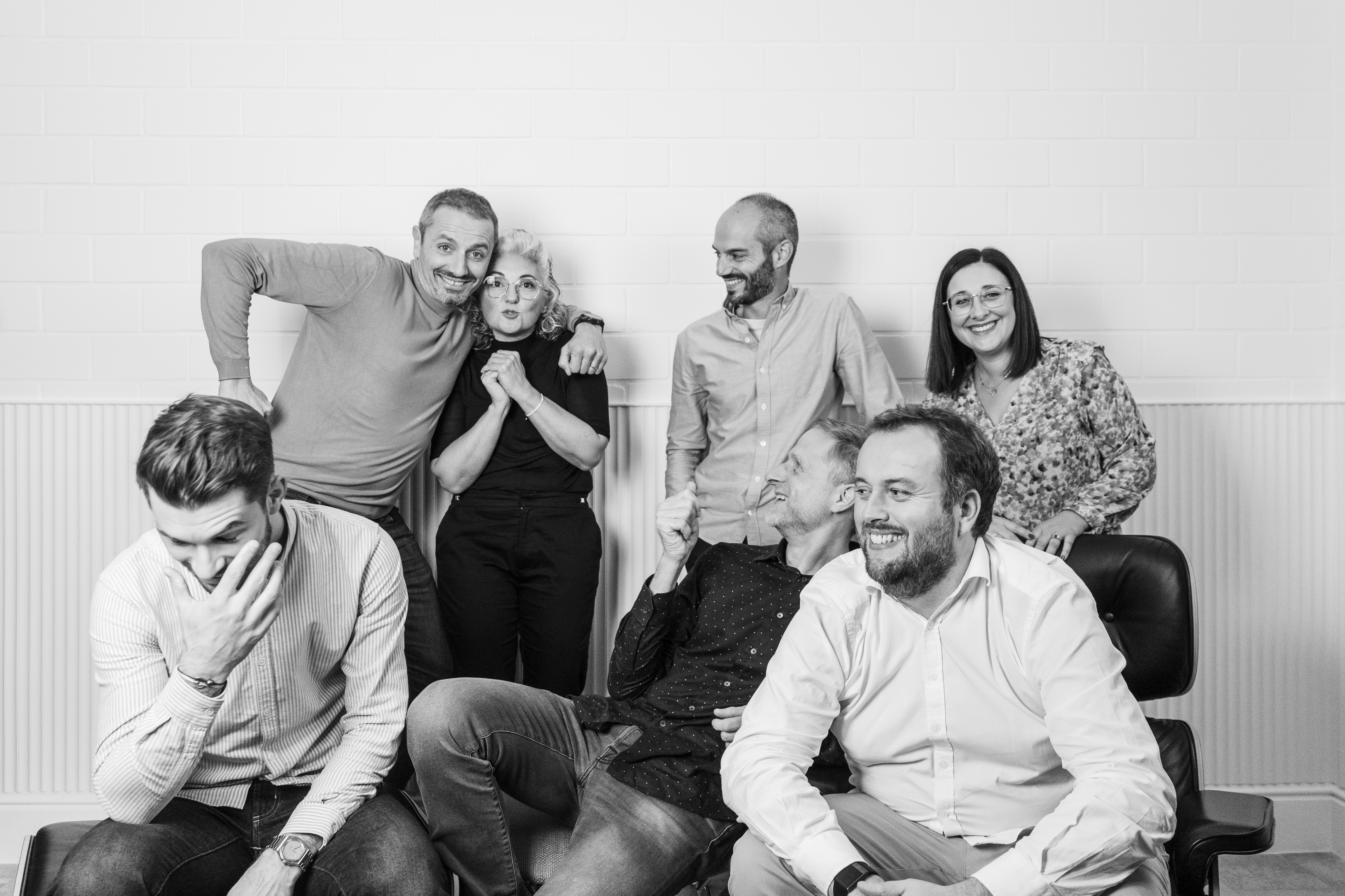 Photo de groupe du collectif WeAre